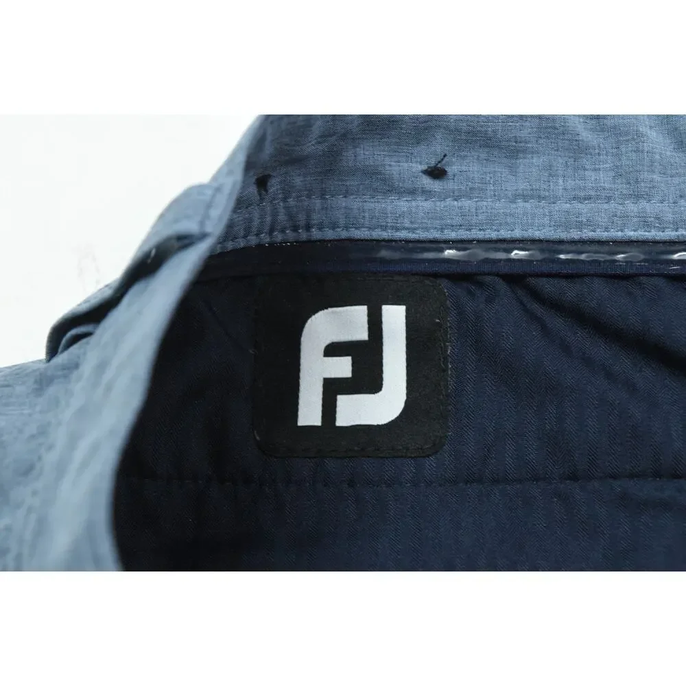 FootJoy Golf Shorts Mens 32 Steel Blue Lightweight Stretch 9